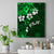 Fiji Masi Canvas Wall Art Fijian Hibiscus Tapa Green Version LT01 Green - Polynesian Pride