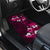 Fiji Masi Car Mats Fijian Hibiscus Tapa Pink Version LT01 - Polynesian Pride