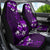 Fiji Masi Car Seat Cover Fijian Hibiscus Tapa Purple Version LT01 - Polynesian Pride