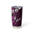 Fiji Masi Tumbler Cup Fijian Hibiscus Tapa Purple Version