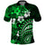 Fiji Masi Paisley With Hibiscus Tapa Polo Shirt Green Version LT01 Green - Polynesian Pride