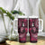 Fiji Masi Paisley With Hibiscus Tapa Tumbler With Handle Pink Version