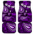 Fiji Masi Paisley Car Mats Fijian Hibiscus Tapa Purple Version LT01 Purple - Polynesian Pride