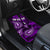 Fiji Masi Paisley Car Mats Fijian Hibiscus Tapa Purple Version LT01 - Polynesian Pride