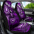 Fiji Masi Paisley Car Seat Cover Fijian Hibiscus Tapa Purple Version LT01 - Polynesian Pride