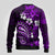 Fiji Masi Paisley Ugly Christmas Sweater Fijian Hibiscus Tapa Purple Version LT01 - Polynesian Pride