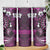 Fiji Masi Paisley Skinny Tumbler Fijian Hibiscus Tapa Purple Version