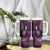 Fiji Masi Paisley Tumbler With Handle Fijian Hibiscus Tapa Purple Version