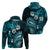 Fiji Masi Paisley Hoodie Fijian Hibiscus Tapa Sky Blue Version LT01 - Polynesian Pride