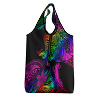 LGBT History Month Grocery Bag Polynesian Hammerhead Shark LT01 - Polynesian Pride