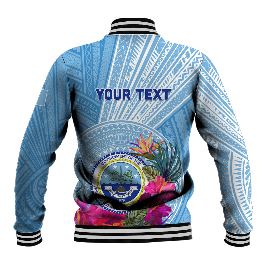 Micronesia Culture Day Baseball Jacket Tribal Pattern Tropical Style LT01 - Polynesian Pride