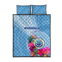 Micronesia Culture Day Quilt Bed Set Tribal Pattern Tropical Style LT01 - Polynesian Pride