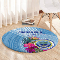 Micronesia Culture Day Round Carpet Tribal Pattern Tropical Style LT01 - Polynesian Pride