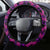 FSM Culture Day Steering Wheel Cover Tribal Pattern Pink Version LT01 - Polynesian Pride