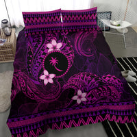 FSM Chuuk State Bedding Set Tribal Pattern Pink Version LT01 - Polynesian Pride