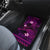 FSM Chuuk State Car Mats Tribal Pattern Pink Version LT01 - Polynesian Pride