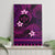 FSM Kosrae State Canvas Wall Art Tribal Pattern Pink Version LT01 - Polynesian Pride