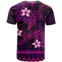 FSM Pohnpei State T Shirt Tribal Pattern Pink Version LT01 - Polynesian Pride