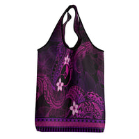 FSM Yap State Grocery Bag Tribal Pattern Pink Version LT01 - Polynesian Pride
