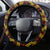 FSM Culture Day Steering Wheel Cover Tribal Pattern Gold Version LT01 - Polynesian Pride