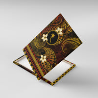 FSM Chuuk State Canvas Wall Art Tribal Pattern Gold Version LT01 - Polynesian Pride