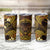 FSM Kosrae State Tumbler Cup Tribal Pattern Gold Version