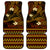 FSM Pohnpei State Car Mats Tribal Pattern Gold Version