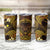 FSM Pohnpei State Tumbler Cup Tribal Pattern Gold Version