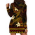 FSM Yap State Hoodie Dress Tribal Pattern Gold Version LT01 - Polynesian Pride