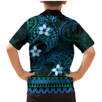 FSM Culture Day Family Matching Mermaid Dress and Hawaiian Shirt Tribal Pattern Ocean Version LT01 - Polynesian Pride
