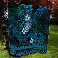 FSM Culture Day Quilt Tribal Pattern Ocean Version LT01 - Polynesian Pride