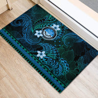FSM Culture Day Rubber Doormat Tribal Pattern Ocean Version LT01 - Polynesian Pride
