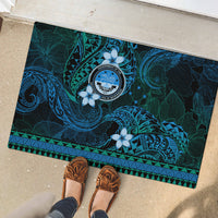 FSM Culture Day Rubber Doormat Tribal Pattern Ocean Version LT01 - Polynesian Pride