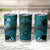 FSM Culture Day Tumbler Cup Tribal Pattern Ocean Version