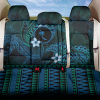 FSM Chuuk State Back Car Seat Cover Tribal Pattern Ocean Version LT01 One Size Blue - Polynesian Pride