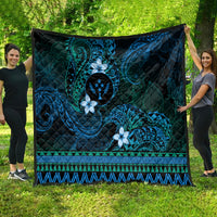FSM Kosrae State Quilt Tribal Pattern Ocean Version LT01 - Polynesian Pride