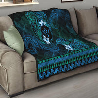 FSM Kosrae State Quilt Tribal Pattern Ocean Version LT01 - Polynesian Pride