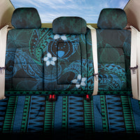 FSM Pohnpei State Back Car Seat Cover Tribal Pattern Ocean Version LT01 One Size Blue - Polynesian Pride