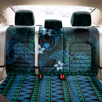 FSM Pohnpei State Back Car Seat Cover Tribal Pattern Ocean Version LT01 - Polynesian Pride