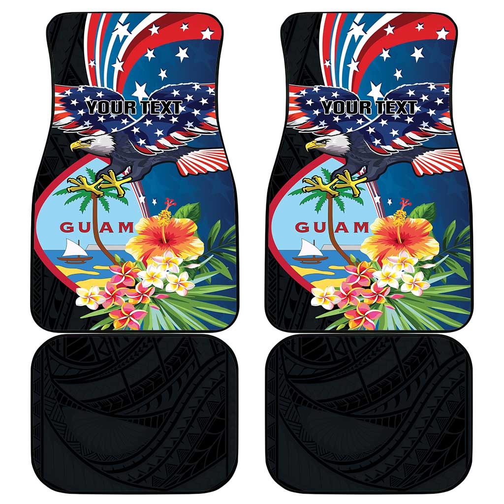 Guam Fourth of July Car Mats Tropical Flowers LT01 - Polynesian Pride