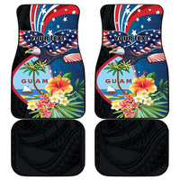 Guam Fourth of July Car Mats Tropical Flowers LT01 - Polynesian Pride