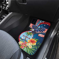 Guam Fourth of July Car Mats Tropical Flowers LT01 - Polynesian Pride