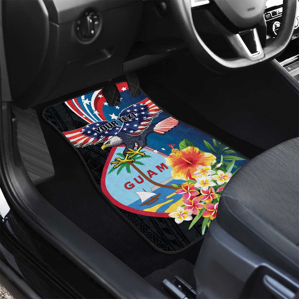 Guam Fourth of July Car Mats Tropical Flowers LT01 - Polynesian Pride