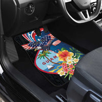 Guam Fourth of July Car Mats Tropical Flowers LT01 - Polynesian Pride