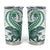 Green Maori Tuatara Tumbler Cup Luxury Pastel Pattern