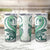 Green Maori Tuatara Tumbler Cup Luxury Pastel Pattern