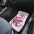 Pink Maori Tuatara Car Mats Luxury Pastel Pattern