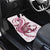 Pink Maori Tuatara Car Mats Luxury Pastel Pattern