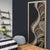 Hawaii Pineapple Brown Tribal Pattern Door Cover - Polynesian Pride
