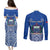 Samoa Rugby Couples Matching Puletasi Dress and Long Sleeve Button Shirts Manu Samoa Go 2023 World Cup LT01 - Polynesian Pride